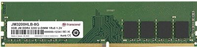 Transcend JetRam JM3200HLB-8G geheugenmodule 8 GB 1 x 8 GB DDR4 3200 MHz