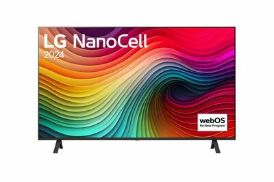 LG NanoCell 43NANO82T3B tv 109,2 cm (43") 4K Ultra HD Smart TV Wifi Zwart