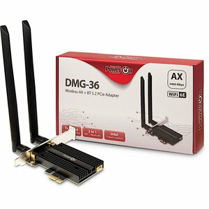 Inter-Tech DMG-36 Intern WLAN / Bluetooth 5400 Mbit/s