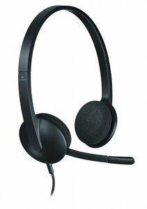 Logitech H340 USB Computer Headset Met digitale audio