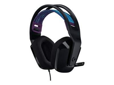 Logitech G G335 Wired Gaming Headset Bedraad Hoofdband Gamen Zwart