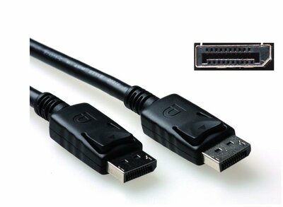 ACT DisplayPort aansluitkabel male-male