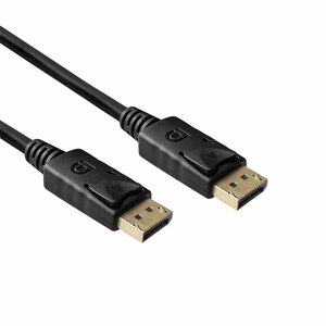 ACT AK4071 DisplayPort kabel 1 m Zwart