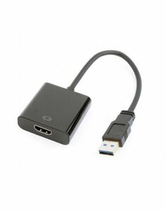 Gembird A-USB3-HDMI-02 USB grafische adapter 1920 x 1080 Pixels Zwart