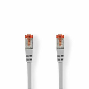 Nedis CCGB85221GY50 netwerkkabel Grijs 5 m Cat6 S/FTP (S-STP)