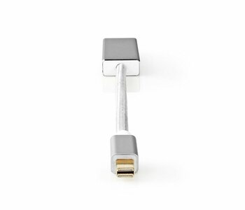 Nedis CCTB37450AL02 DisplayPort kabel 0,2 m Mini DisplayPort Zilver