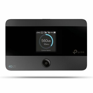 TP-LINK M7350 LTE-Advanced Wi-Fi (MIFI) Zwart uitrusting voor draadloos mobiel netwerk