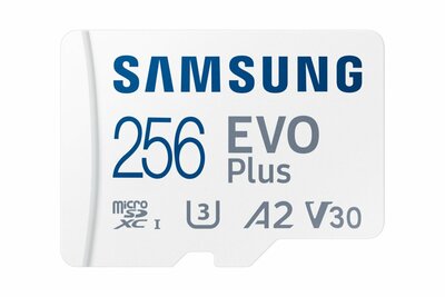 Samsung EVO Plus 256GB microSD Card