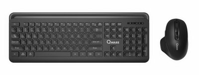 QWARE Wireless Dekstop Combo Rotherham Zwart