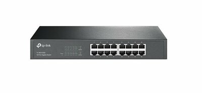 TP-Link TL-SF1016 Unmanaged Fast Ethernet (10/100) 1U Zwart