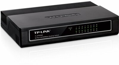 TP-LINK TL-SF1016D Unmanaged Fast Ethernet (10/100)