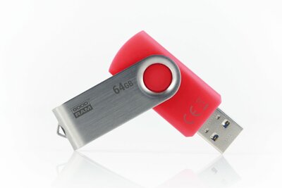 Goodram UTS3 USB flash drive 64 GB USB Type-A 3.2 Gen 1 (3.1 Gen 1) Rood