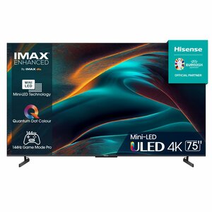 Hisense 75U79KQ tv 190,5 cm (75") 4K Ultra HD Smart TV Wifi Antraciet 1000 cd/m²