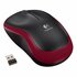 MS Logitech M185 Wireless Mouse Rood_