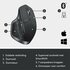 Logitech MX Master 2S Wireless Mouse muis Rechtshandig RF-draadloos + Bluetooth Laser 4000 DPI_