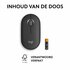 Logitech Pebble 2 M350s muis Ambidextrous RF-draadloos + Bluetooth Optisch 4000 DPI_