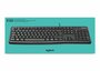 Logitech Keyboard K120 for Business toetsenbord USB QWERTY US International Zwart_