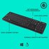 Logitech K120 toetsenbord USB QWERTY Internationaal Noordzee Zwart_