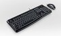 Logitech Desktop MK120 toetsenbord USB QWERTZ Duits Inclusief muis Zwart_