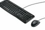 Logitech Desktop MK120 toetsenbord USB QWERTY US International Zwart_