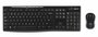 Logitech Wireless Combo MK270 toetsenbord Inclusief muis USB QWERTZ Duits Zwart_