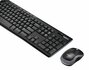 Logitech Wireless Combo MK270 toetsenbord Inclusief muis USB QWERTZ Duits Zwart_