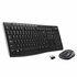 Logitech Wireless Combo MK270 toetsenbord Inclusief muis USB QWERTZ Duits Zwart_