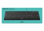 Logitech K280e toetsenbord USB QWERTY US International Zwart_