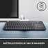 Logitech K400 Plus toetsenbord RF Draadloos QWERTY Nederlands Zwart_