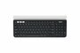 Logitech K780 toetsenbord RF-draadloos + Bluetooth QWERTY US International Zwart, Wit_