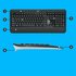 Logitech MK540 toetsenbord RF Draadloos QWERTY US International Zwart, Wit_