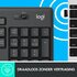 Logitech MK295 Silent Wireless Combo toetsenbord RF Draadloos QWERTY US International Zwart_