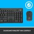 Logitech MK295 Silent Wireless Combo toetsenbord RF Draadloos QWERTY US International Zwart_