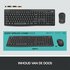 Logitech MK295 Silent Wireless Combo toetsenbord RF Draadloos QWERTY US International Zwart_