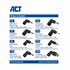 ACT AC2055 netvoeding & inverter Binnen 65 W Zwart_