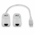 ACT AC6060 USB Extender set over UTP, extender tot 60 meter_