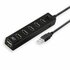 ACT AC6215 interface hub USB 2.0 480 Mbit/s Zwart_