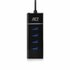 ACT AC6415 interface hub USB 3.2 Gen 1 (3.1 Gen 1) Type-C 5000 Mbit/s Zwart_