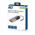 ACT AC7021 USB-C naar HDMI female adapter met PD Pass-Through, 4K, USB-A , USB-C port, kaartlezer_