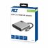 ACT AC7022 USB-C naar HDMI female adapter met PD Pass-Through 60W, 4K, USB-A_