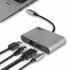 ACT AC7040 USB-C naar HDMI Multi port adapter met ethernet_