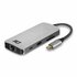 ACT AC7041 USB-C naar HDMI multiport adapter met ethernet, USB hub, cardreader en PD pass through_