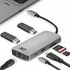 ACT AC7041 USB-C naar HDMI multiport adapter met ethernet, USB hub, cardreader en PD pass through_