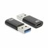 ACT USB-A male naar USB-C female adapter_