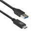 ACT AC7416 USB-kabel 1 m USB 3.2 Gen 1 (3.1 Gen 1) USB C USB A Zwart_