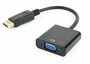 Gembird A-DPM-VGAF-02 video kabel adapter Displayport VGA Zwart_