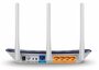 TP-LINK AC750 draadloze router Fast Ethernet Dual-band (2.4 GHz / 5 GHz) Zwart, Wit_