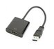 Gembird A-USB3-HDMI-02 USB grafische adapter 1920 x 1080 Pixels Zwart_