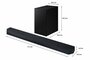 Samsung Q-series Cinematic Soundbar HW-Q700D (2024)_