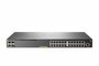 Aruba, a Hewlett Packard Enterprise company Aruba 2930F 24G PoE+ 4SFP Managed L3 Gigabit Ethernet (10/100/1000) Power over Ethernet (PoE) 1U Grijs REFURBISHED_